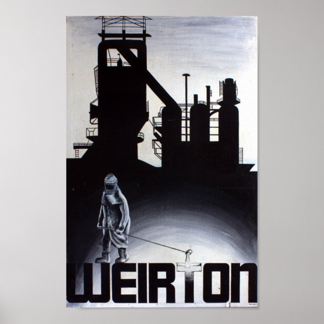 Affiche Flacon d'acier de Weirton (Devant)