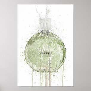 Affiche Flacon de parfum 'Spring Meadow' pour Noël