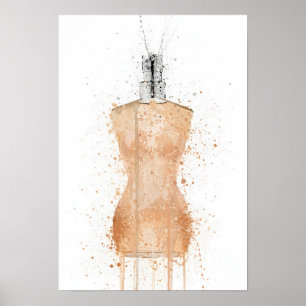 Affiche Flacon de parfum 'Venus' pour Noël