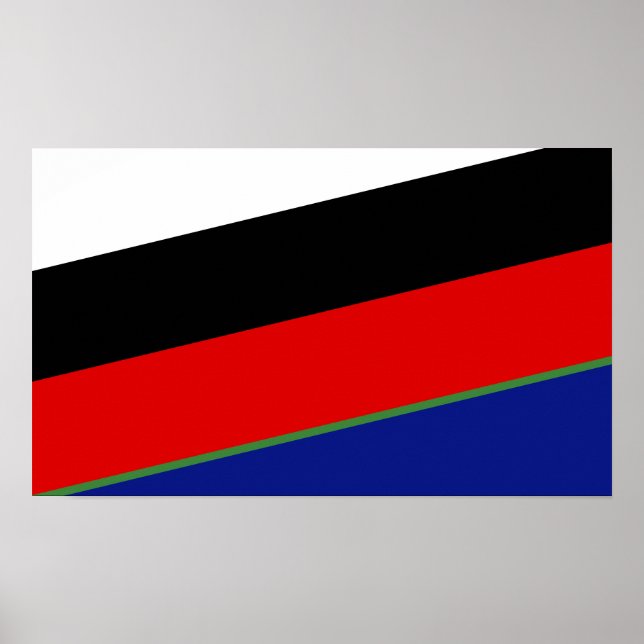 Affiche flag mix - drapeau (Devant)