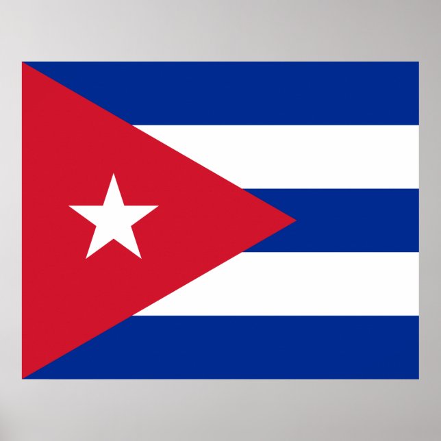 Affiche Flag of Cuba (Devant)