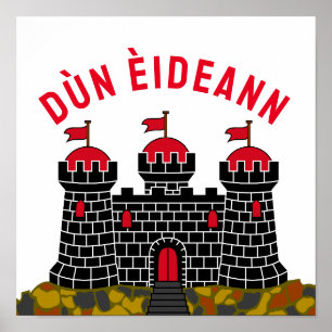 Affiche Flag of Edinburgh - SCOTLAND