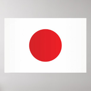 Affiche Flag of Japan