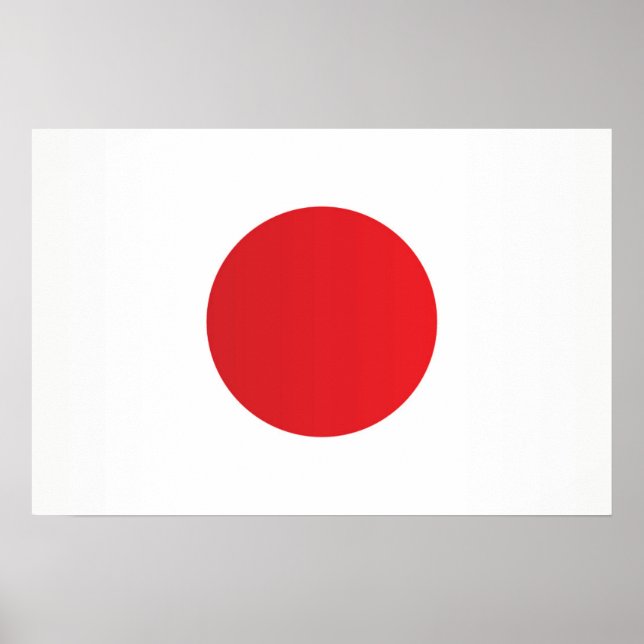 Affiche Flag of Japan (Devant)