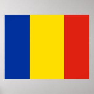 Affiche Flag of Romania