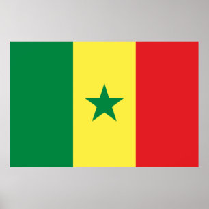 Affiche Flag of Senegal