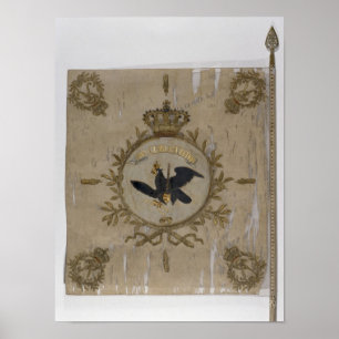 Affiche Flag of the Prussian Infantry
