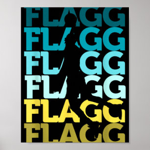 Affiche Flagg Basketball Inspirer les sports de ventilateu