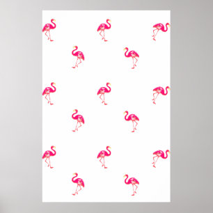 Affiche Flamant rose