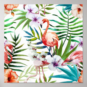 Affiche Flamant rose