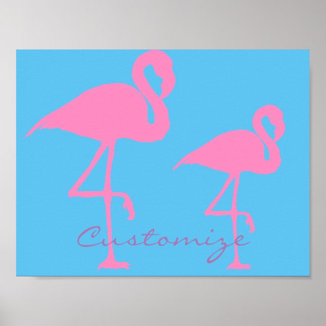 Affiche Flamant rose rose Thunder_Cove (Devant)