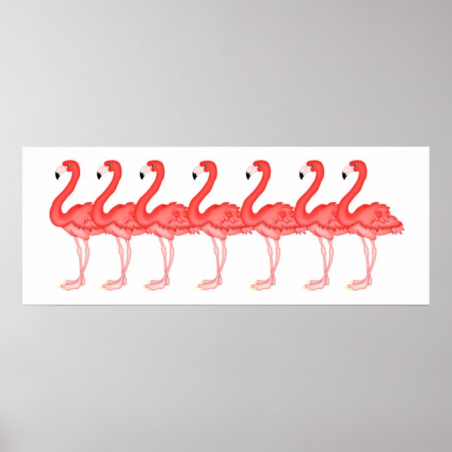 AFFICHE FLAMANT ROSE - SRF (Devant)