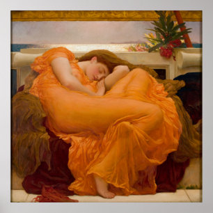 Affiche Flambant juin - seigneur Leighton de Frederic