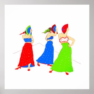 Affiche Flamenco