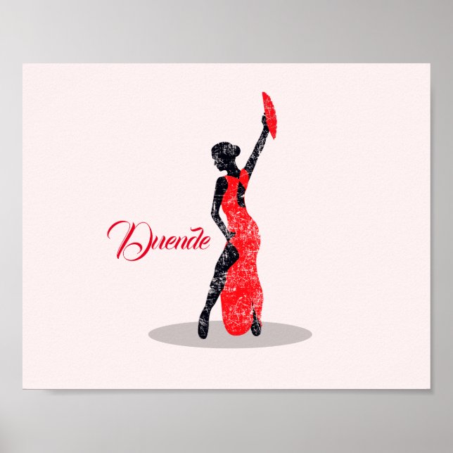 Affiche Flamenco Dancer (Devant)