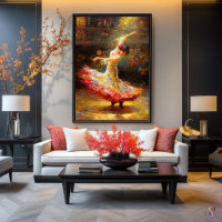 Flamenco en mouvement Danse expressive Impressionn