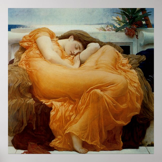 Affiche Flaming June (Devant)