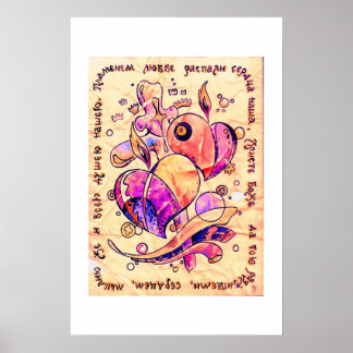 Affiche Flamme d'amour