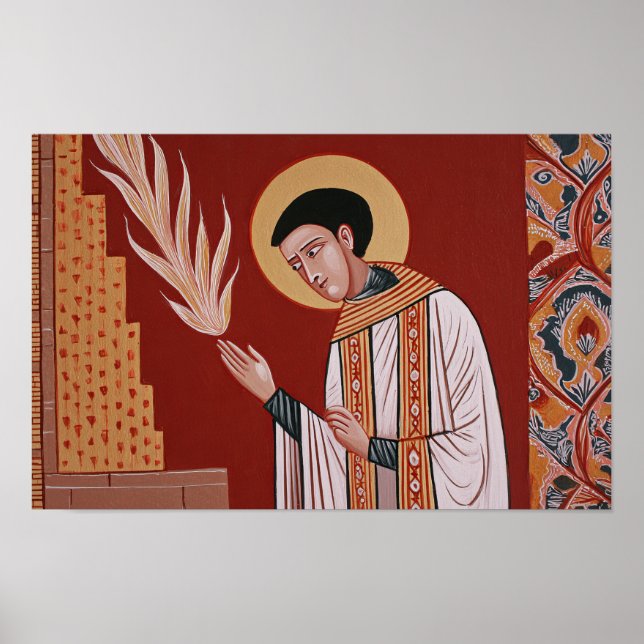 Affiche Flamme de la Foi – Saint Pierre Damien (Devant)