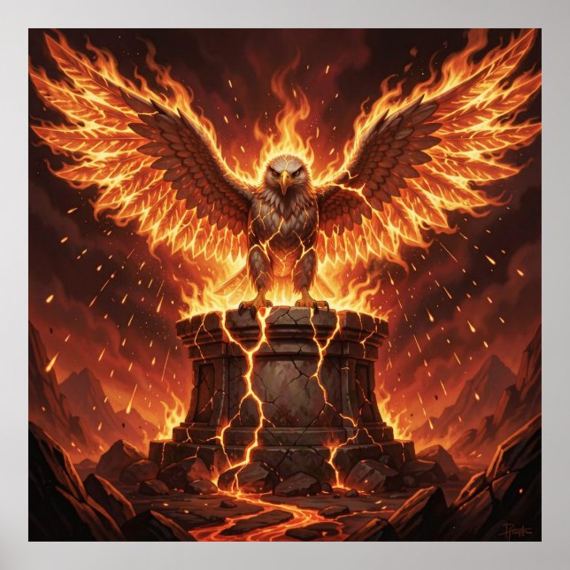 Affiche Flamme Éternelle des Ancêtres (Devant)