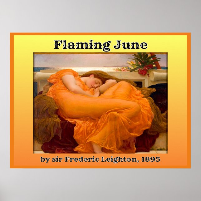 Affiche Flamme Juin (Devant)