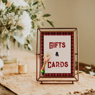Affiche Flannel & fizz Fête des mariées d'hiver Cadeaux et