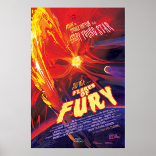 Affiche Flares Of Fury Poster, Au Microscopii.