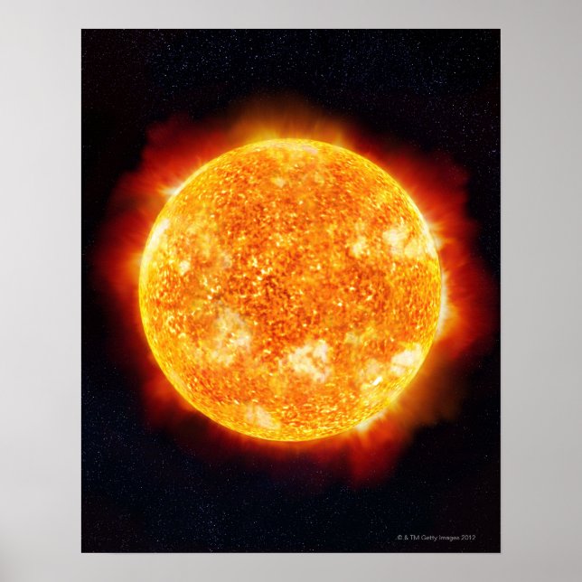 Affiche Flares solaires (Devant)
