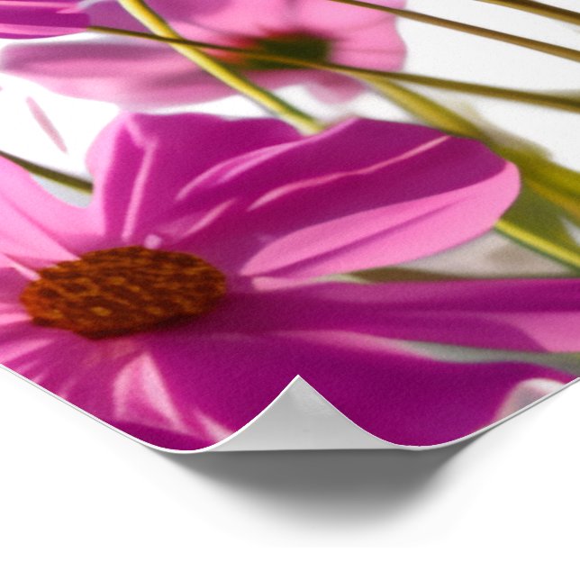 Affiche Flat Save The Date Card (Coin)