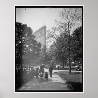 Affiche Flatiron Bldg. - New York - 1905