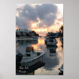 Affiche Flatts Inlet - Bermudes