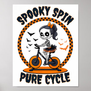 Affiche Flèche éffrayante Halloween Spin Cl