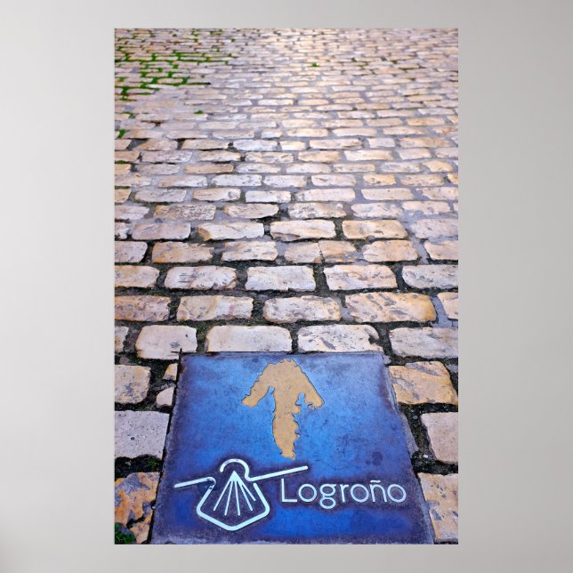 Affiche Flèche jaune (Devant)