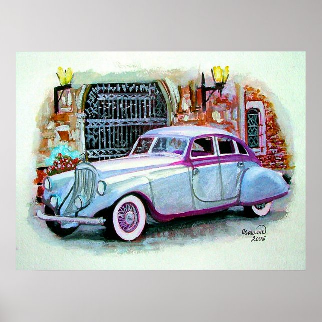 Affiche Flèche Pierce 1933 (Devant)