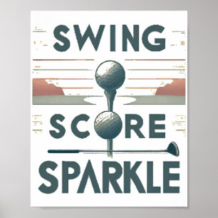 Affiche Flèche, Score, Étincelle