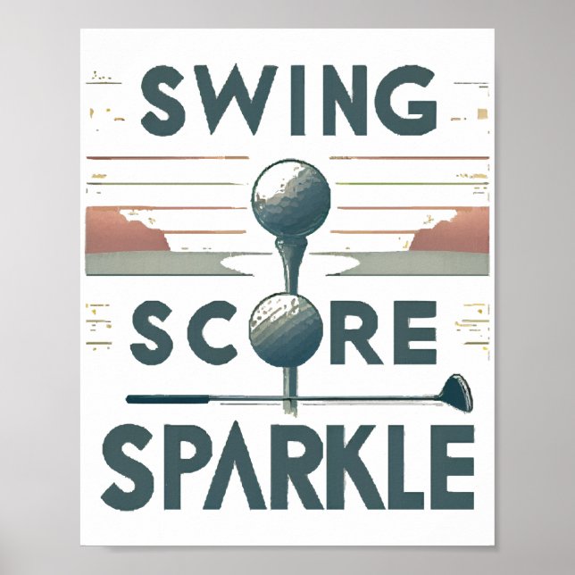 Affiche Flèche, Score, Étincelle (Devant)