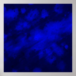 Affiche Flèches et éclaboussures bleues de la Royal and Na