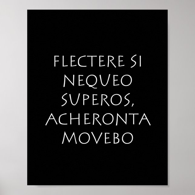 Affiche Flectere si nequeo superos Acheronta movebo (Devant)
