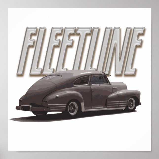 Affiche Fleetline Chevy 1947 (Devant)
