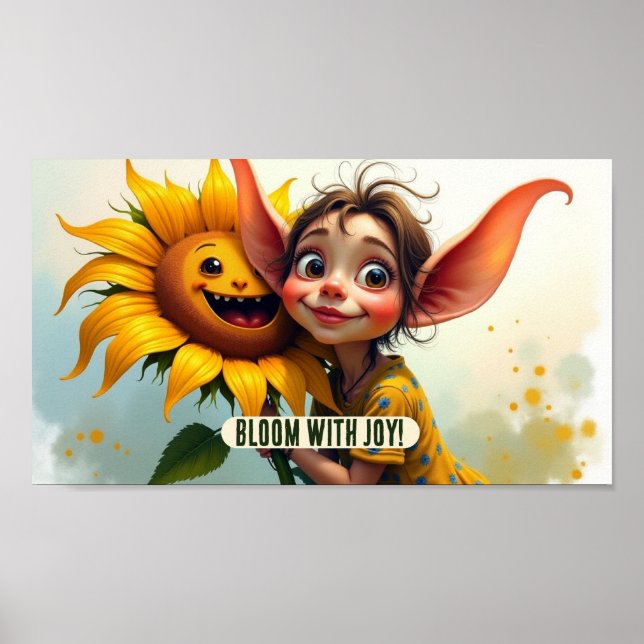 Affiche Fleur (Devant)