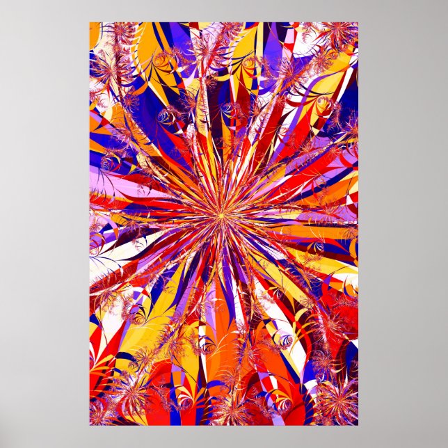 Affiche Fleur (Devant)