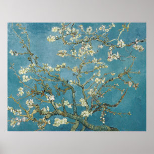 Affiche Fleur d'amandes de Vincent van Gogh (1890)