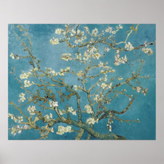 Affiche Fleur d'amandes de Vincent van Gogh (1890)