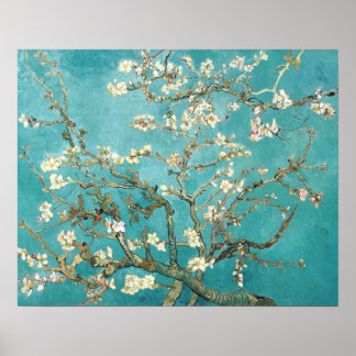 Affiche Fleur d'amandier, Van Gogh