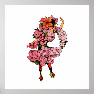 Affiche Fleur d'Apple