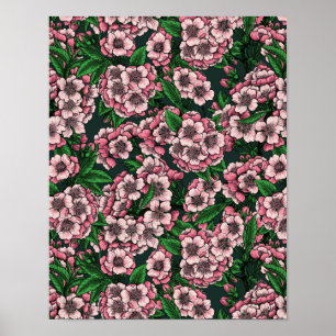 Affiche Fleur de cerisier 2