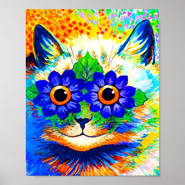 Affiche Fleur de chat (Devant)