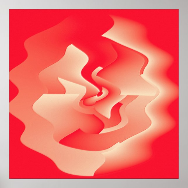 Affiche fleur de corail (Devant)