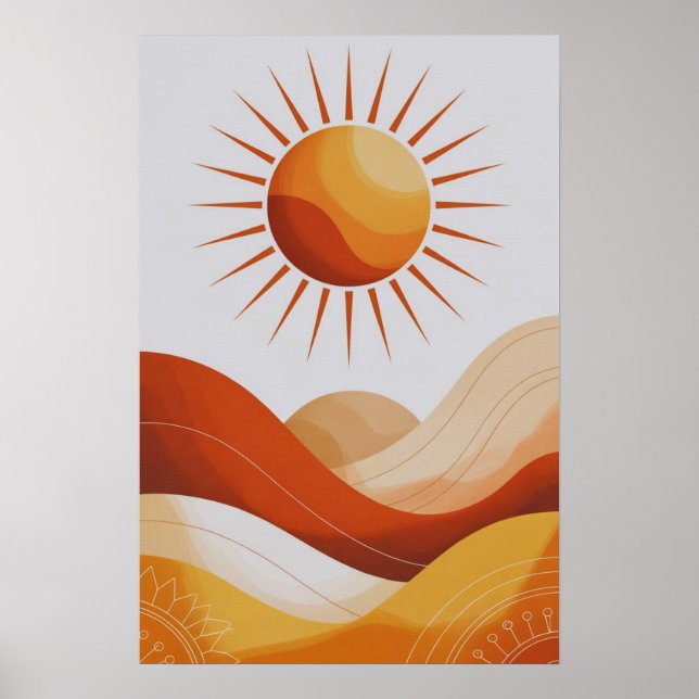 Affiche Fleur de Désert (Devant)