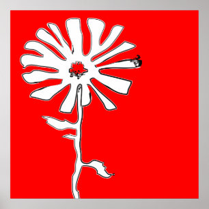 Affiche fleur de gigogne